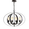 Killian 4 Light 8.125 Inch Pendant - Dark Grey - Safavieh. - image 3 of 4