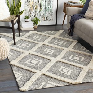 Hauteloom Rectangle Area Rug   Black - 1 of 4