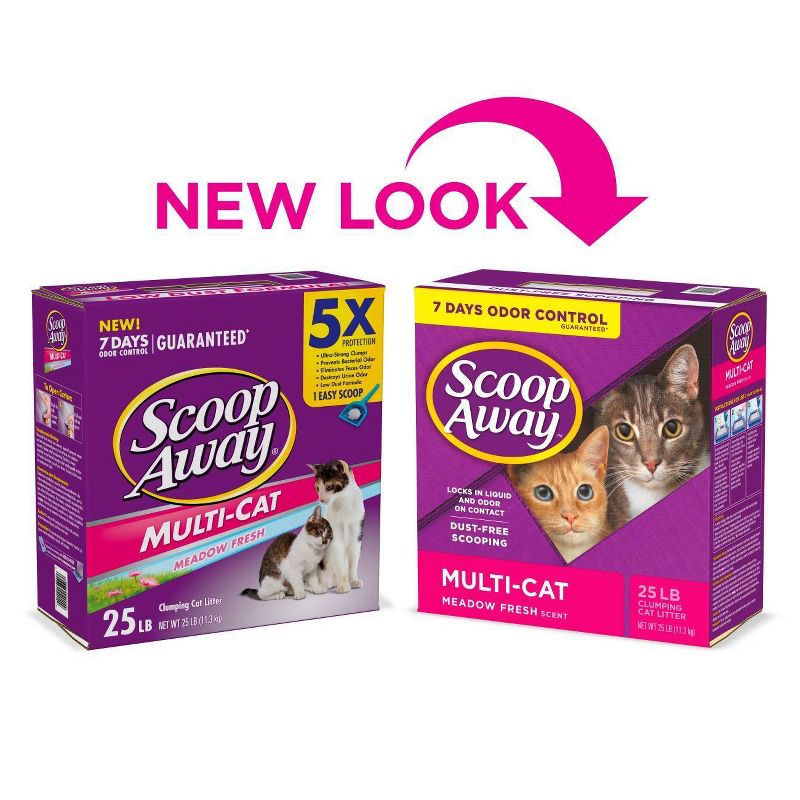 Scoop Away Multi-Cat Clumping Scented Cat Litter, 4 of 13