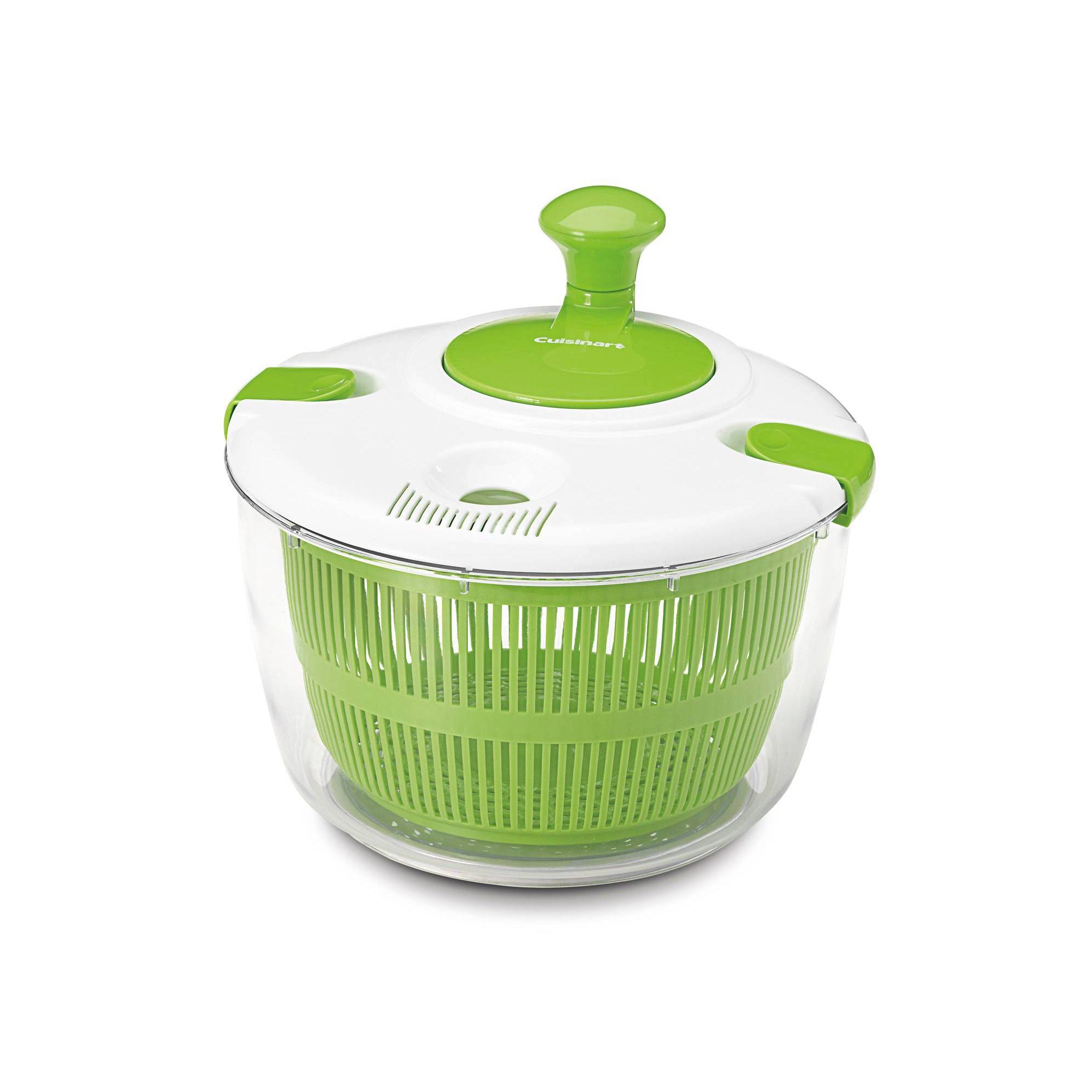Cuisinart 3qt White and Green Salad Spinner - CTG-00-SSAS