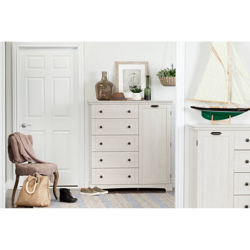 Lilak Door Chest with 5 Drawers - South Shore, 5 of 15