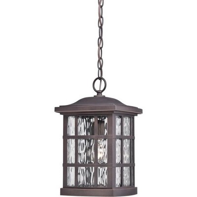 Stonington Palladian Bronze Glass Outdoor Hanging Lantern