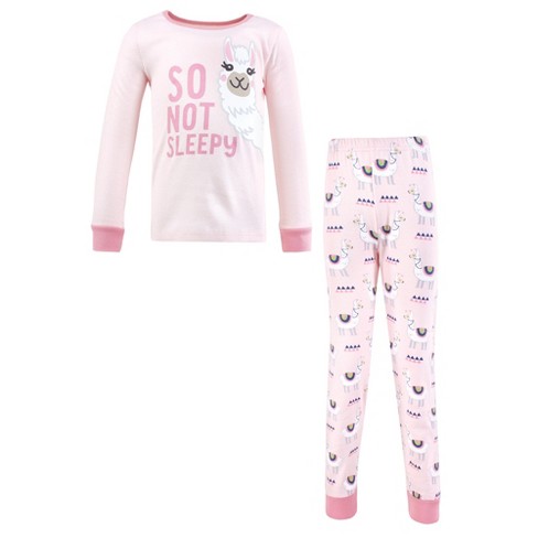 Hudson Baby Girl Cotton Pajama Set, Llama, 4 Toddler : Target
