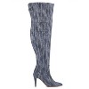 Fashion To Figure Women's Scarlet Thigh High Boot - Wide Width - 2 of 4