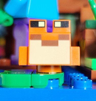 100% Original]LEGO Minecraft 21240 Die Sumpf Abenteuer Spielzeug
