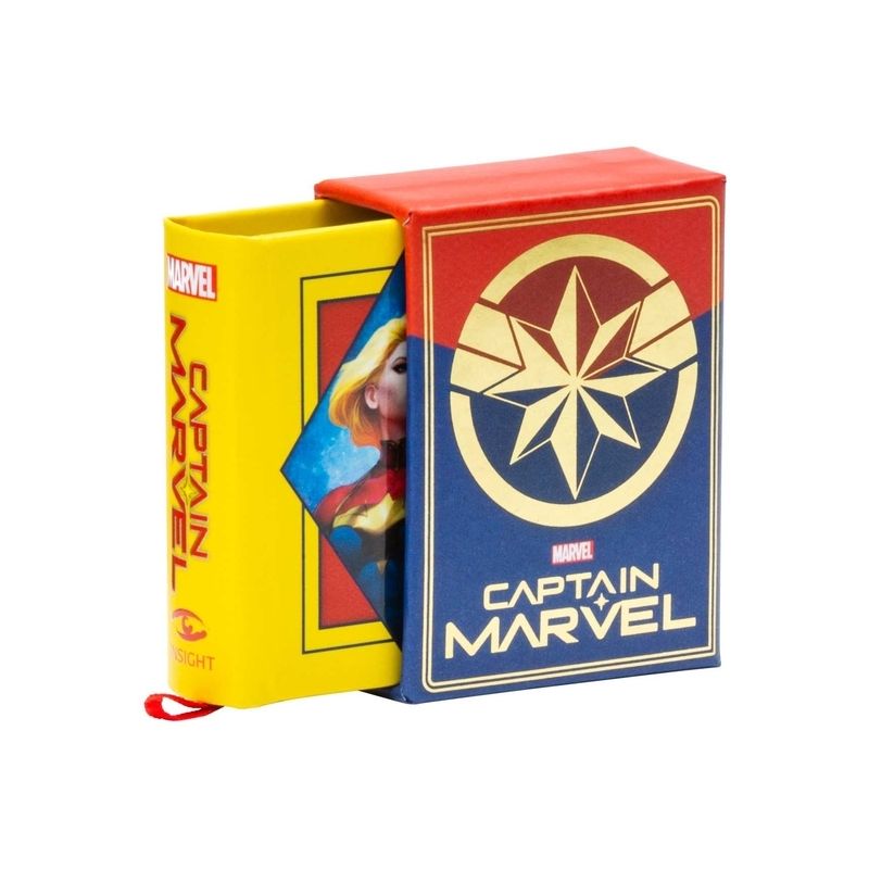 Captain Marvel: The Tiny Book of Earth's Mightiest Hero - by  Darcy Reed (Hardcover), 1 of 2