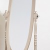 SEVOBAL Bathroom Vanity Mirrors Elegant Freestanding Cheval Mirror with Adjustable Tilt and Sturdy Wood Frame, Gold, 22.5"*16"*59.25" - 4 of 4