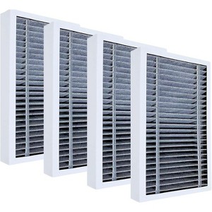 Nispira True HEPA Filter Replacement Compatible with Filtrete F2 Odor Air Purifier FAP-C02-F2 FAP-T03-F2. Compared to part F2 FAPF-F2-O, 4 Packs - 1 of 4