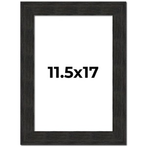 PosterPalooza | Contemporary Black Picture Frame - UV Acrylic, Foam Board Backing, Hanging Hardware - 1 of 4