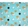 Pavilion Gift Company - Milk & Cookies - 50" x 60" Royal Plush Blanket with Drawstring Bag - Throw Blankets - 4 of 4