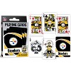MasterPieces Officially Licensed NFL Pittsburgh Steelers Playing Cards - 54 Card Deck for Adults - 4 of 4