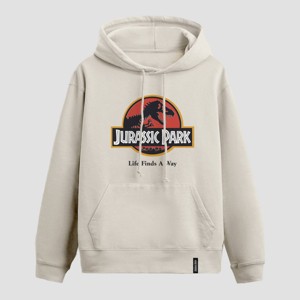Men's Jurassic Park Hoodie - Tan - 1 of 4