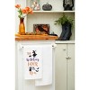 C&F Home The Witching Hour Halloween Cotton Embroidered Flour Sack Kitchen Towel - image 3 of 4