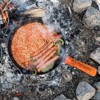 Petromax Cast Iron Fire Skillet for Kitchen or Camping, Pre-Seasoned Cookware for Campfire or Home Oven and Stove, Conducts Heat Evenly, Long Handle - 2 of 4