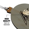 UNC Asheville Secondary Logo Wood Christmas Tree Holiday Ornament - 3 of 4