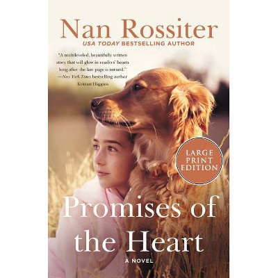 Promises of the Heart - (Savannah Skies) Large Print by  Nan Rossiter (Paperback)