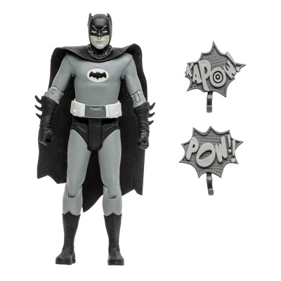DC Retro Batman 66 Action Figure - Batman (Black and White TV Variant)