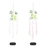 Unique Bargains Fake Silk Wisteria Hanging Artificial Garland for Home Decoration - 2 of 4