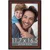 PosterPalooza | Decor Brown Picture Frame - UV Acrylic, Foam Board Backing, Hanging Hardware - 2 of 4