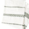 Slickblue Cotton Bath Towel, Handwoven Multipurpose Towel or Shawl, Machine Washable, 38x72, 2 Colors - 3 of 3