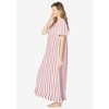 Dreams & Co. Long Floral Print Cotton Gown - 4 of 4