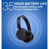 JVC Deep Bass Multi Point Wireless Headphones - HAS36W - image 3 of 4