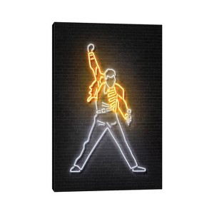 Freddie Mercury by Octavian Mielu Unframed Wall Canvas - iCanvas - 1 of 4