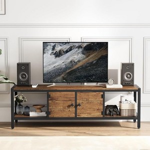 TV Stand for 75" TVs - Entertainment Center w/ Storage Cabinets & Shelves, Anti-Tip Device - Tool-Free Assembly for Living Room - 1 of 4