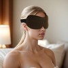 Unique Bargains Breathable 3D Sleep Mask Magic Tapes 1 Pc - 2 of 4