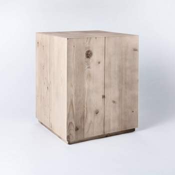Kelton Wood Stump Accent Table Natural - Threshold™ designed with Studio McGee