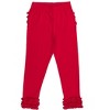 RuffleButts Baby/Toddler Girls Ruffle Leggings with Signature Rear Ruffles - 2 of 4