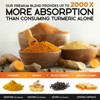 Turmeric Curcumin with BioPerine 2600mg with Ginger & Black Pepper Capsules - 60 Capsules;120 Capsules;180 capsules;240 Capsules - 3 of 4
