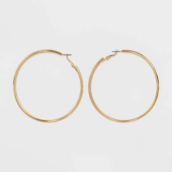 Tubular Hoop Earrings - A New Day™ Gold