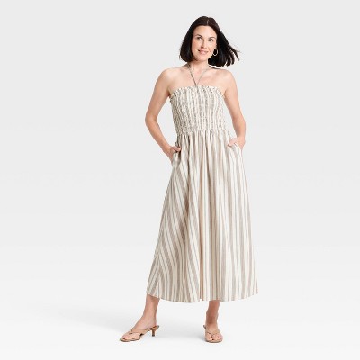Женские платья A New Day Women's Smocked Maxi Dress - A New Day™ Black M — фото 3