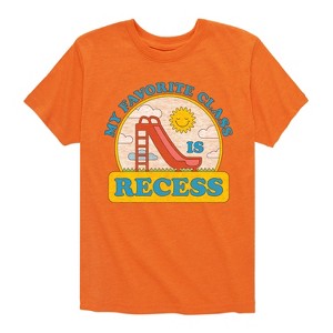 Boys' - Instant Message - My Favorite Class Is Recess Short Sleeve Graphic T-Shirt - 1 of 4