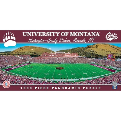 NCAA Montana Grizzlies Panoramic Puzzle 1000pc