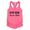 Simply Sage Market Gym Now Tacos Later Racerback Tank - 2 of 4