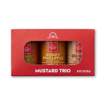 Hickory Farms Mustard Trio - 7.25oz