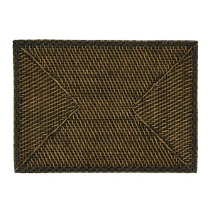 Saro Lifestyle Saro Lifestyle Woven Rattan Table Mats (Set of 4) - 1 of 4