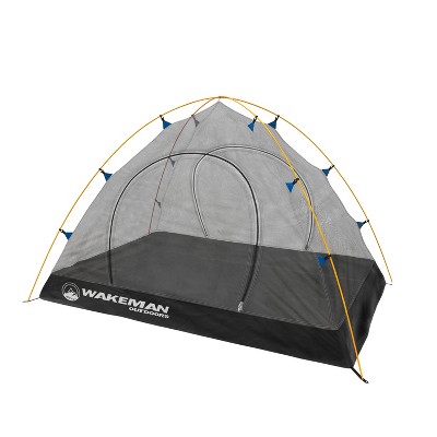 Leisure Sports 2-Person Backpacking Tent With Rain Fly, Waterproof Floor, Taped Seams, and Carry Bag