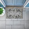Stupell Industries Black Birds Welcome Printed Outdoor Door Mat, design by Tim Coffey, 18"x30" - 3 of 4