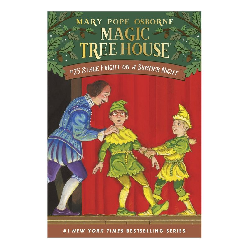 Stage Fright on a Summer Night ( Magic Tree House) (Paperback) by Mary Pope Osborne, 1 of 2