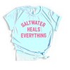 Simply Sage Market Saltwater Heals Everything Arched Short Sleeve Tee - 3 of 4