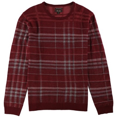 Tasso Elba Mens Crew Neck Pullover Sweater