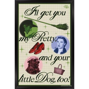Trends International The Wizard Of Oz - I'll Get You Framed Wall Poster Prints - 1 of 4