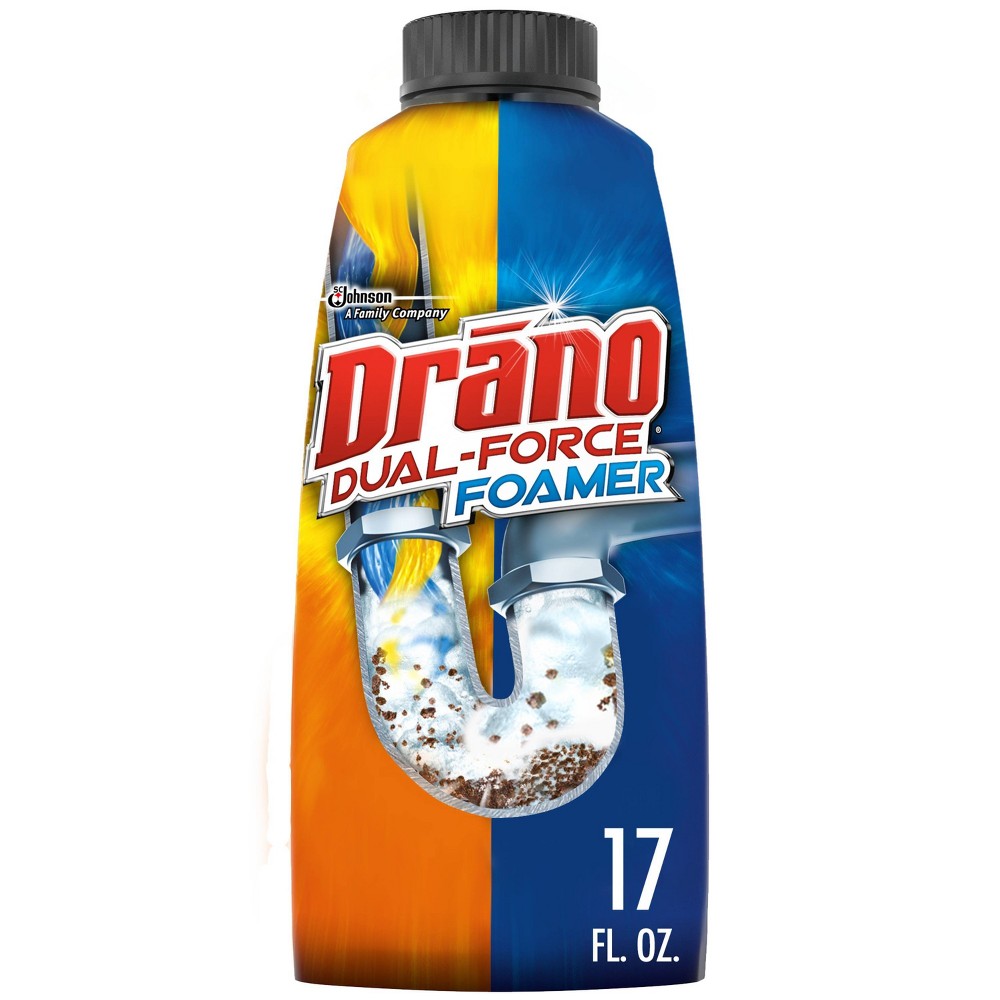 UPC 019800127381 product image for Drano Dual-Force Clog Remover - 17oz | upcitemdb.com