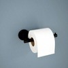 Matte Black Toilet Paper Holder, 1 - Pack, Wall Bathroom Accessory - 2 of 4
