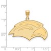 Black Bow Jewelry 14k Yellow Gold Southern Mississippi Golden Eagles NCAA Large Pendant - 2 of 3