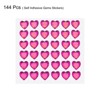Unique Bargains Heart Shape Self Adhesive Valentine Makeup DIY Rhinestone Stickers 144 Pcs - 3 of 4