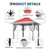 13x13 Gazebo Outdoor Canopy Shelter with Mosquito Netting 4 Stanbags Instant Gazebo Tent for Lawn,Garden,Backyard Deck - 2 of 4